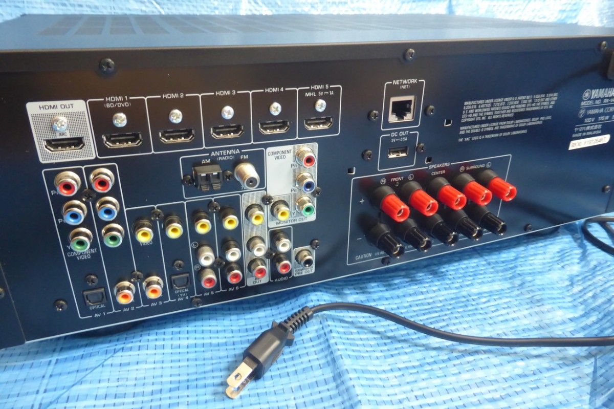 YAMAHA RX-V475 HDMI 5 1ch AVアンプ レシーバー 動作品｜Yahoo!フリマ