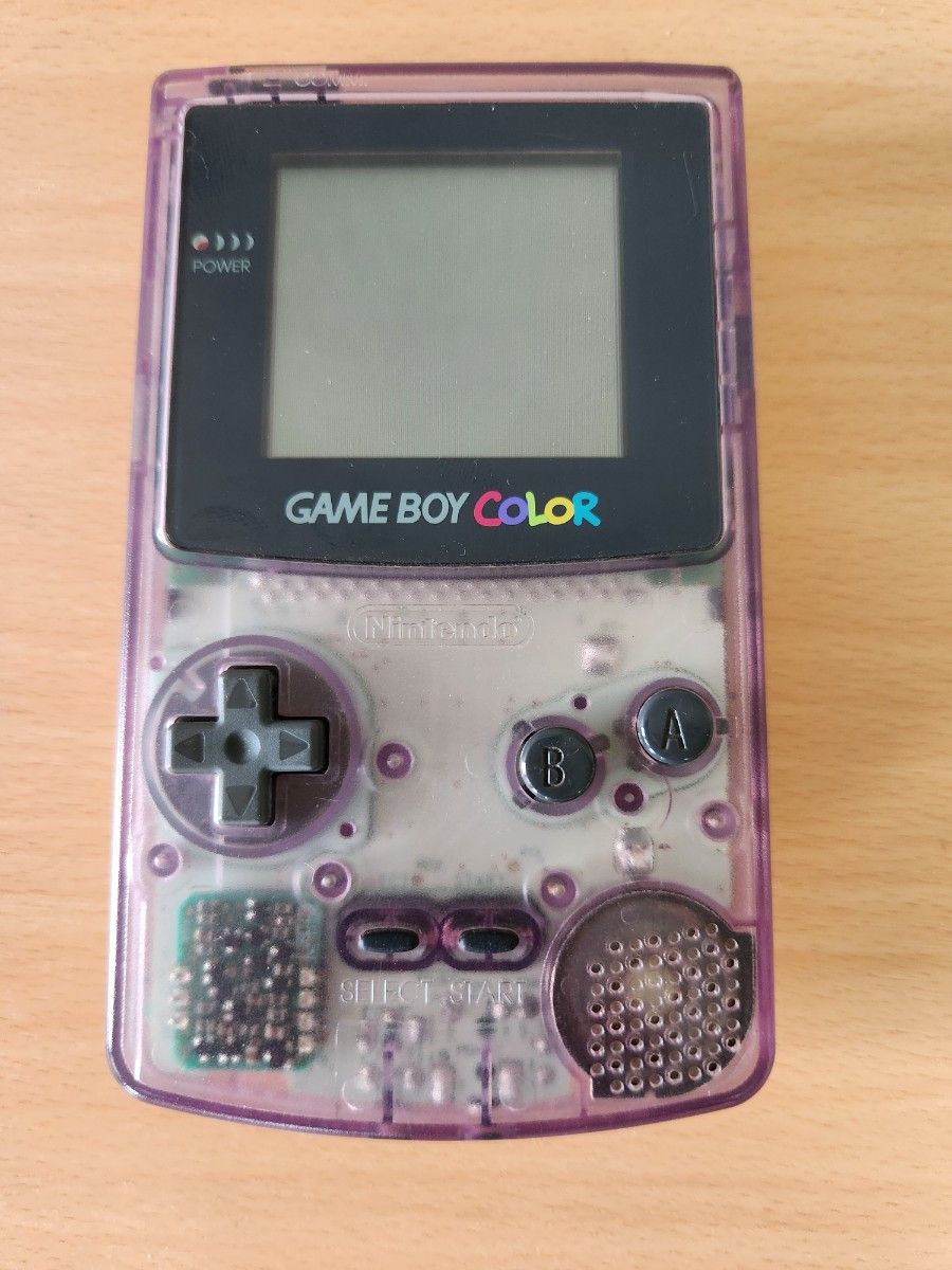 ゲームボーイカラー クリアパープル 本体のみ｜Yahoo!フリマ（旧PayPay