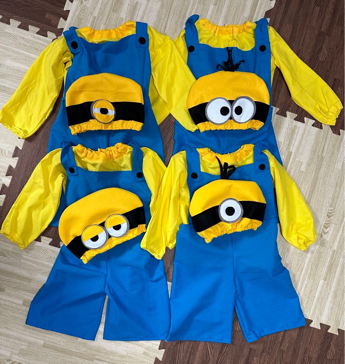 ミニオン ユニバ ハロウィン コスプレ 仮装 なりきり 幼稚園 おゆうぎ