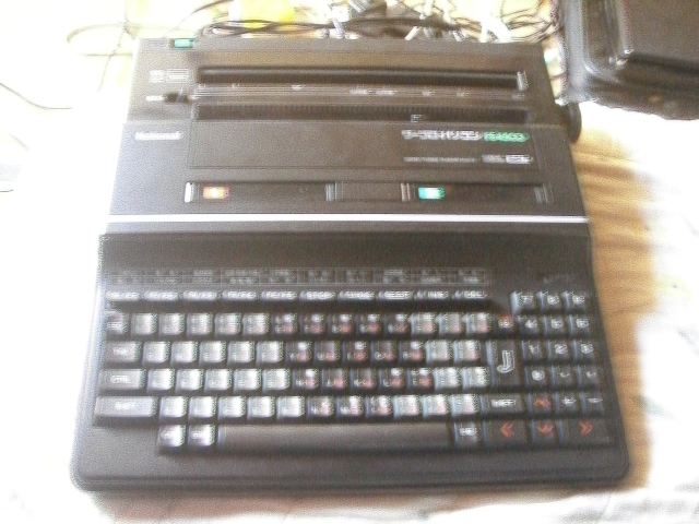 Yahoo!オークション - NATIONAL Fワープロ・パソコン FS-4500 MSX2 本