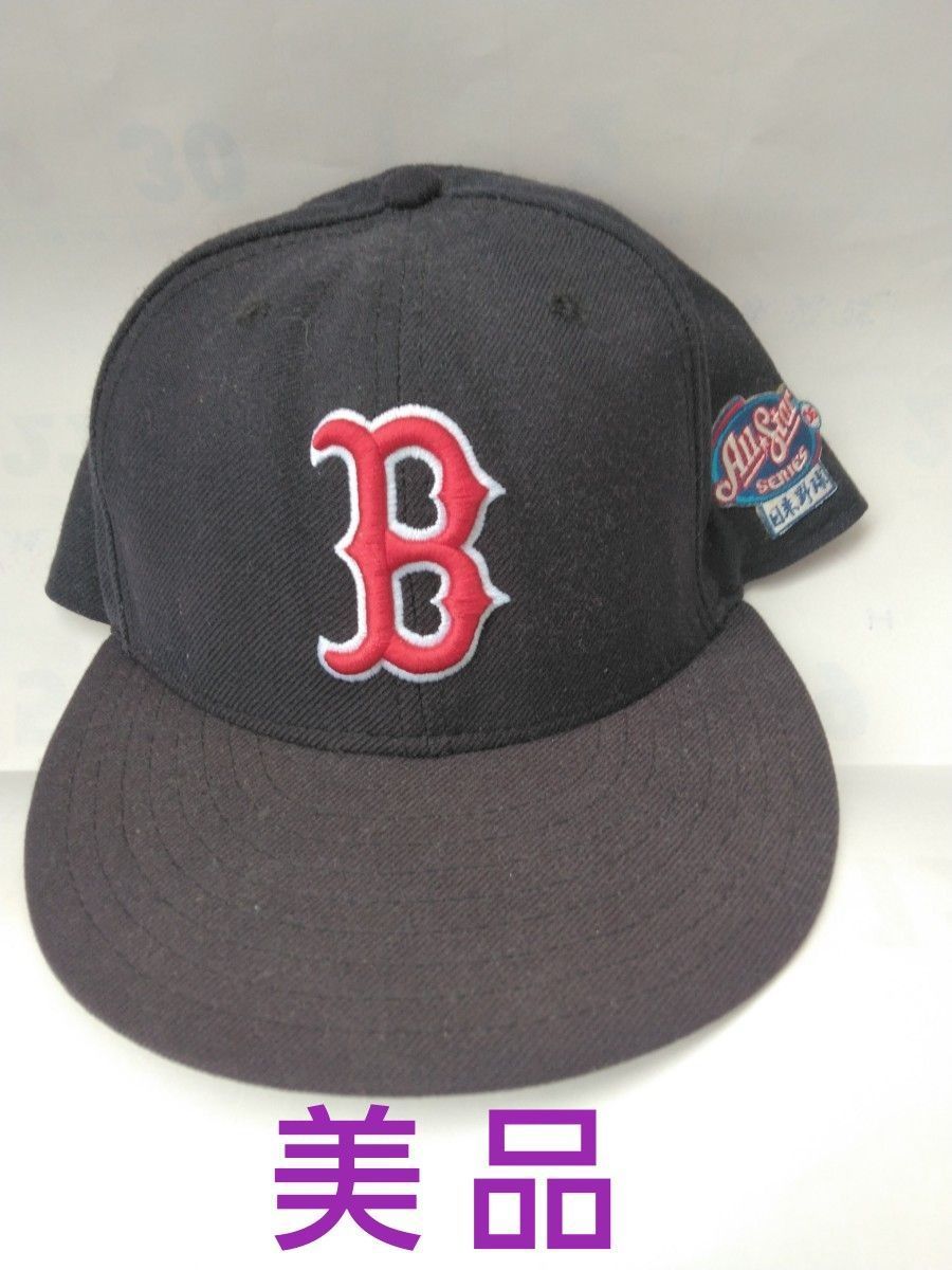 貴重品 美品 2006年日米野球記念キャップ ニューエラ 59FIFTY レッド