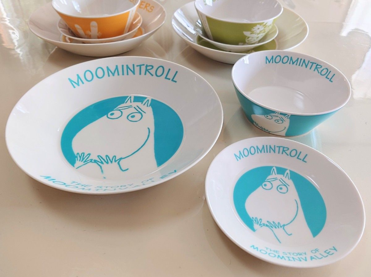 ムーミン 食器 セット 難アリ イオン有料景品 オマケの新米付き｜Yahoo