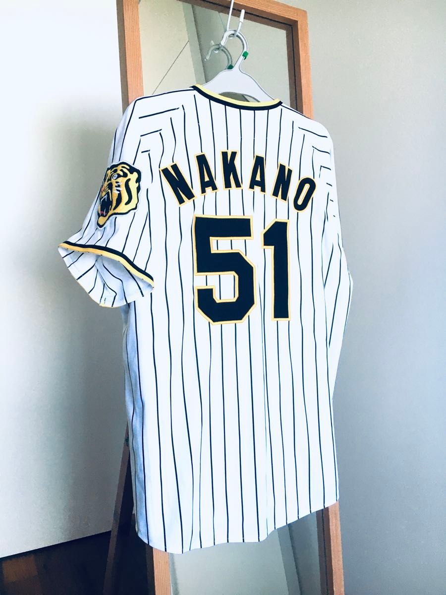 阪神タイガース ユニフォーム 中野拓夢 サイズM ホーム ミズノ 刺繍