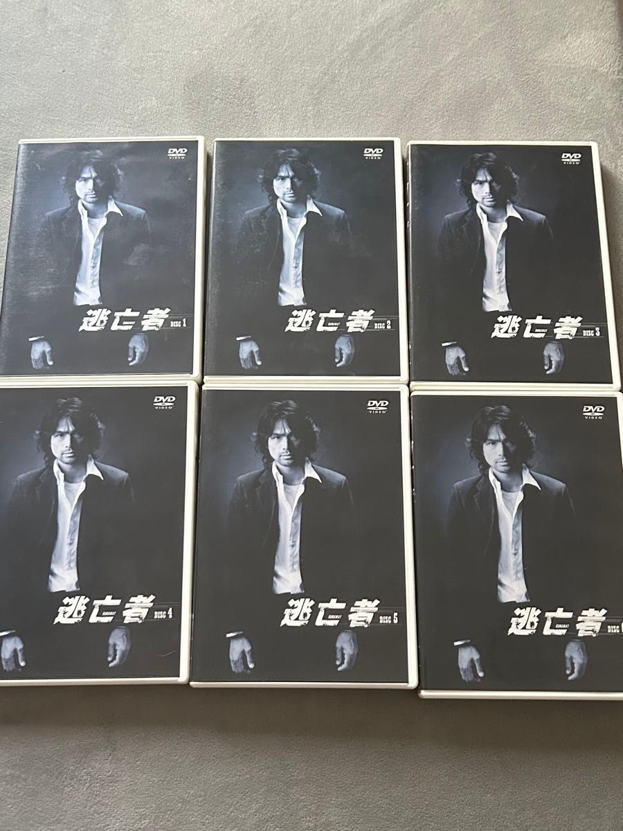 中古品 RUNAWAY 逃亡者 DVD special BOX 1〜6巻 TBSドラマ 江口洋介