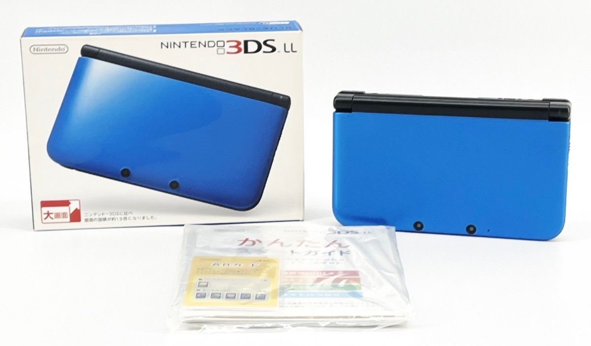 良品 】中古ゲーム機 ニンテンドー3DS LL ブルー×ブラック｜Yahoo