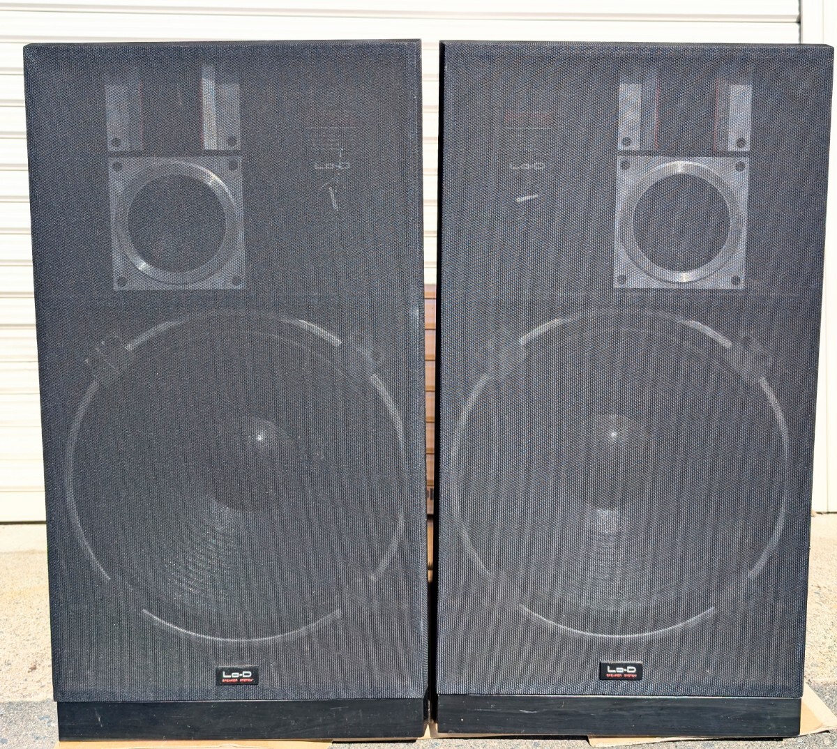 ◇日立⁄Lo-D◇スピーカーシステムペアセット⁄HS-F700⁄一応音出しOK訳