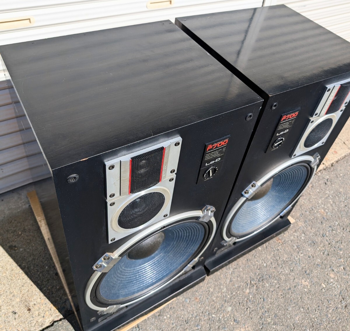 ◇日立⁄Lo-D◇スピーカーシステムペアセット⁄HS-F700⁄一応音出しOK訳