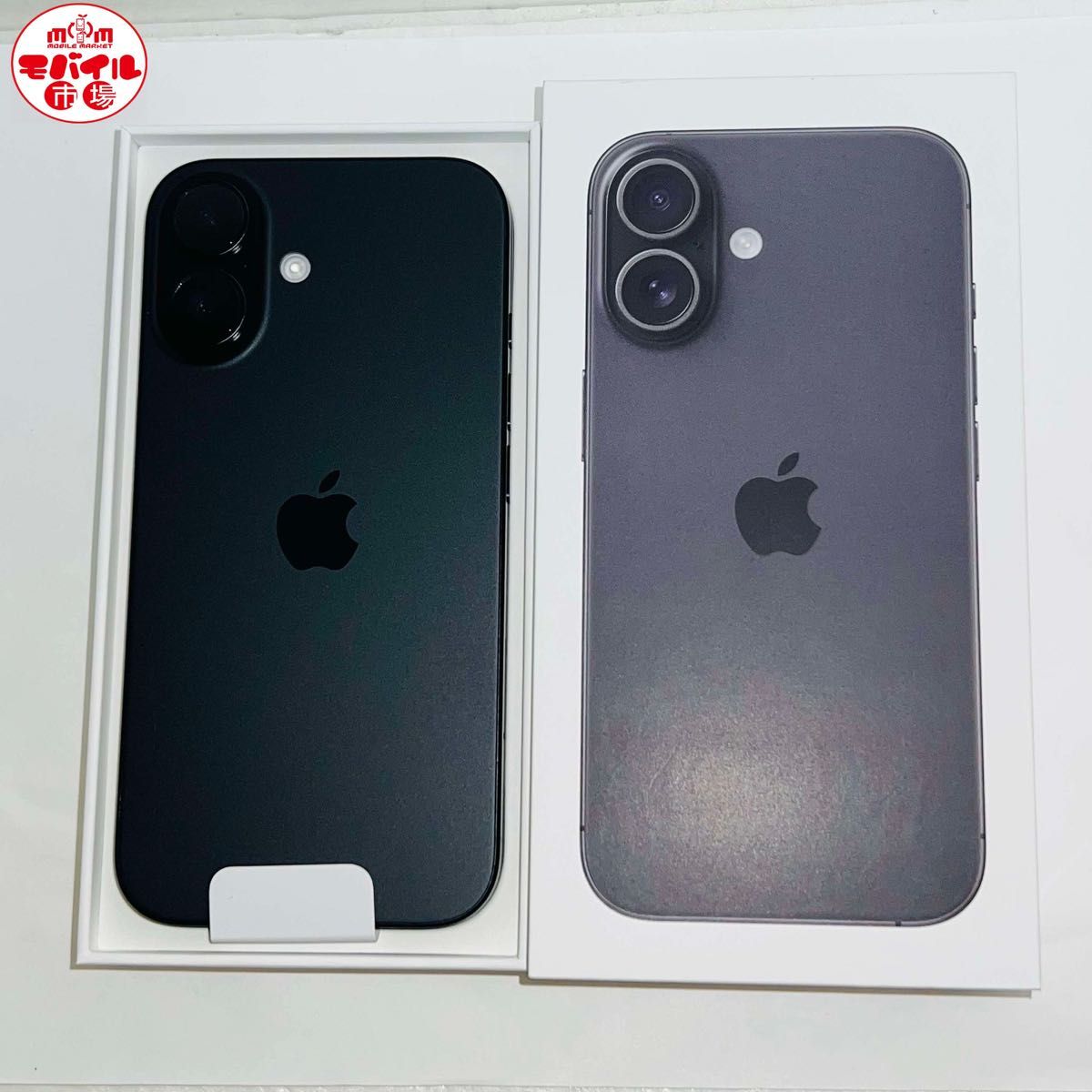 モバイル市場 SIMフリー 新品未使用 iPhone16 128GB MYDQ3J/A ブラック