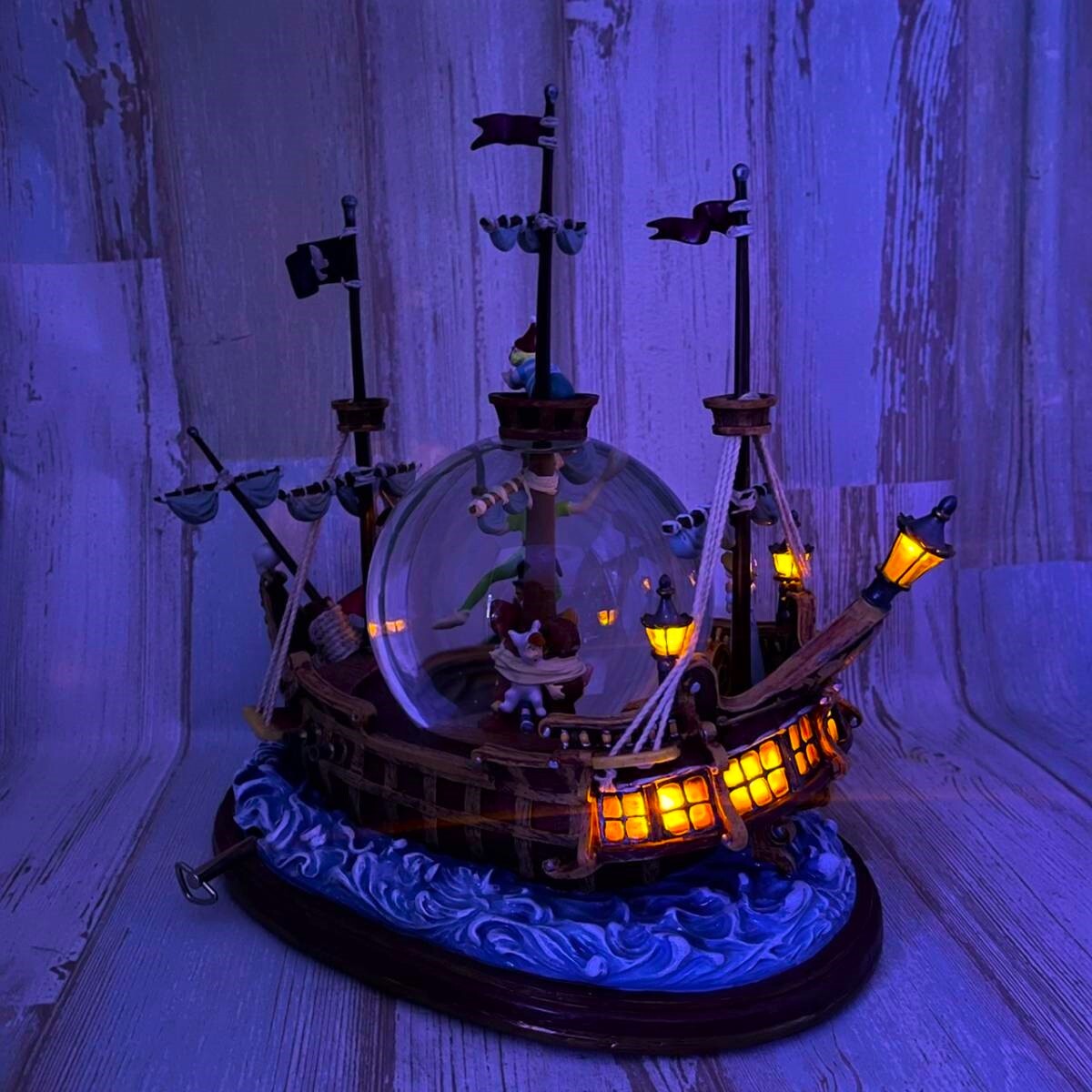 激レア ピーターパン Peter Pan 海賊船 フック船長 チクタク スノー