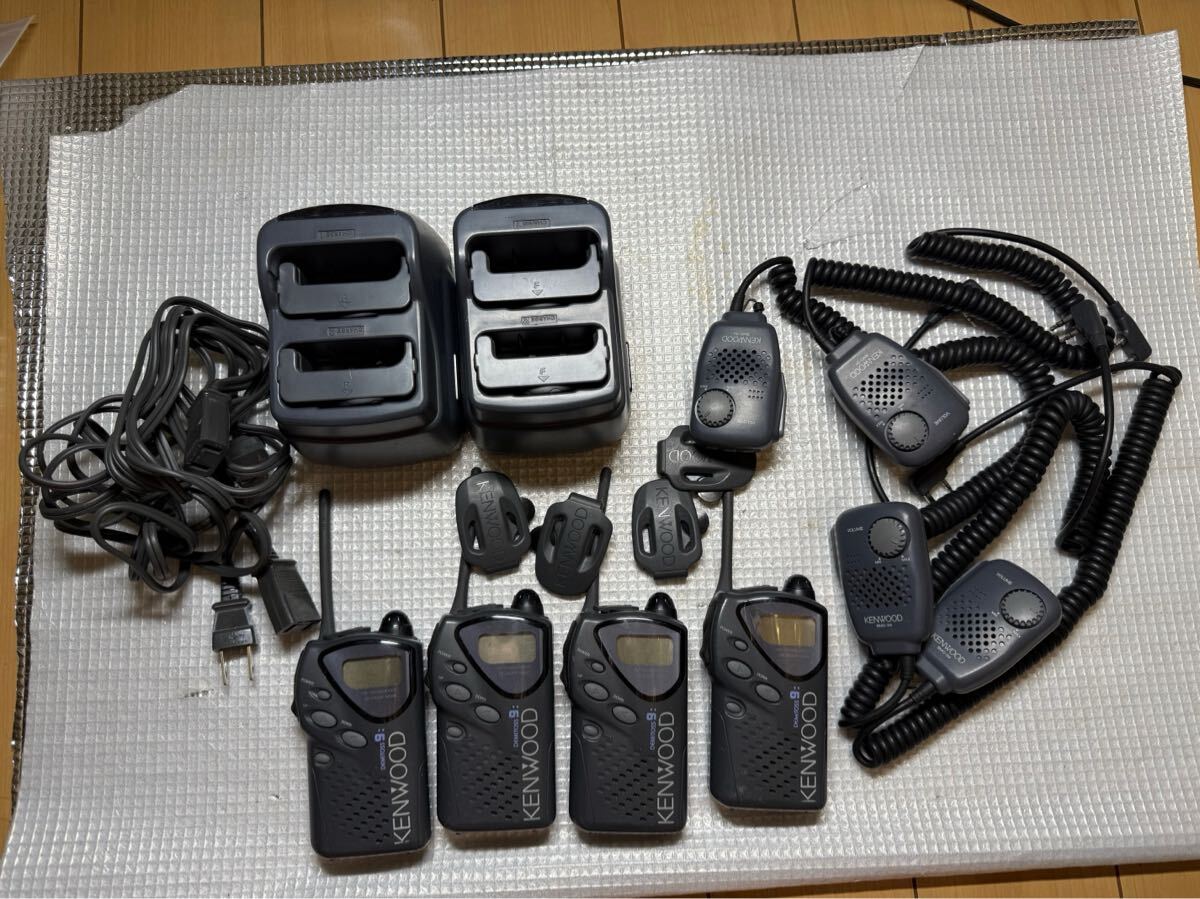 KENWOOD UBZ-LF9 トランシーバー 6台セット KENWOOD UBZ-LF9