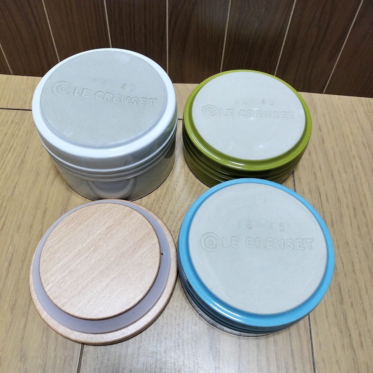 LE CREUSET≪スタッキング ラムカン≫ル・クルーゼ キャニスター 3色 3