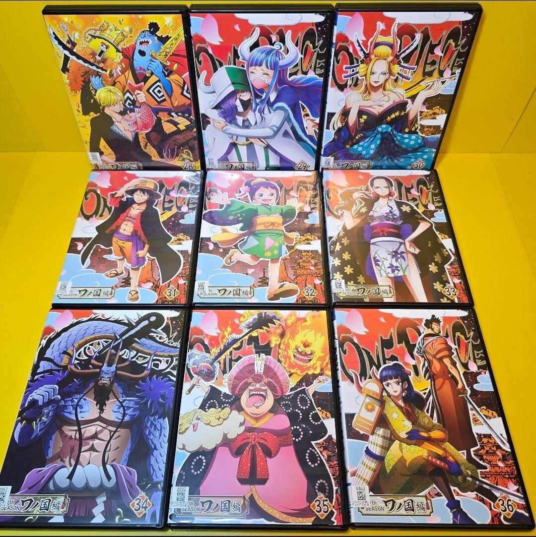 新品ケース交換済み ONE PIECE ワンピース 20THシーズン ワノ国編 DVD