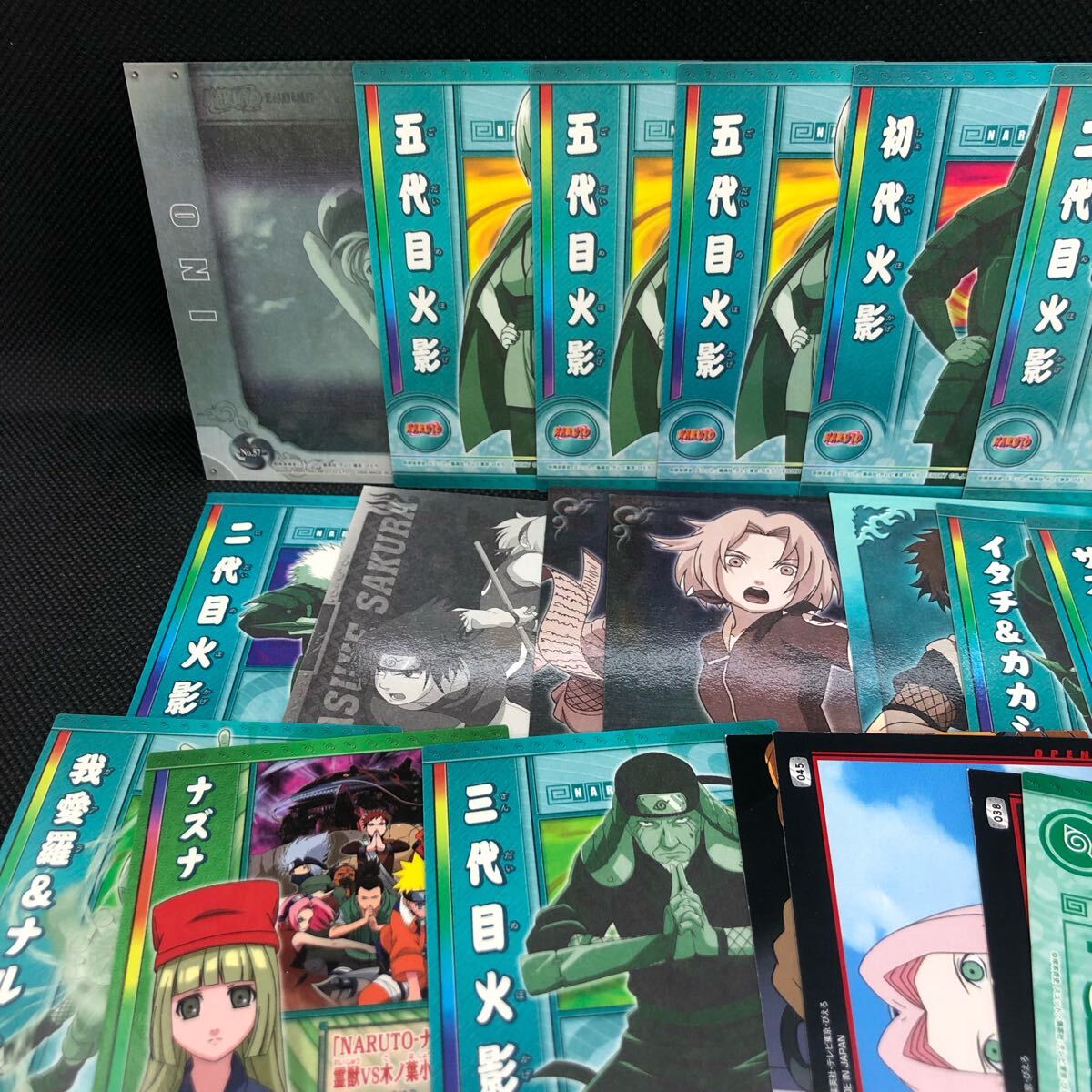 ナルト NARUTO エッチングカード カードダス その他カード 45枚セット