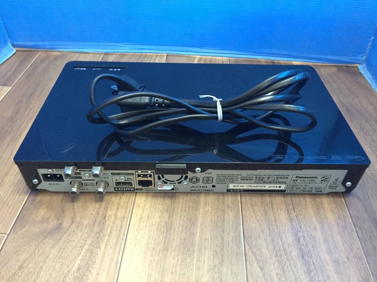 UN-TD8S ブルーレイディスクプレーヤーHDDレコーダー ジャンク