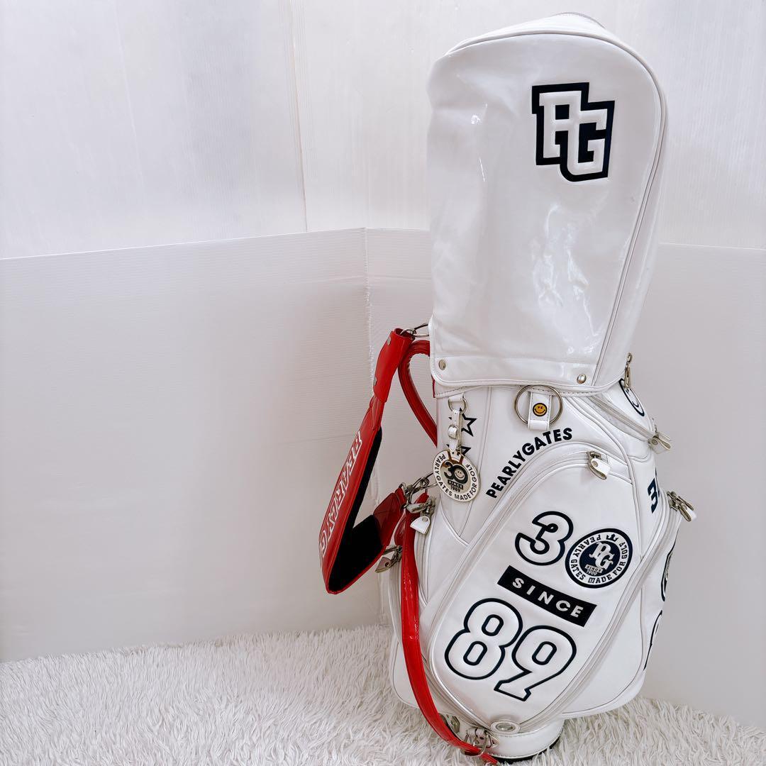 送料無料 希少品 PEARLY GATES パーリーゲイツ キャディバッグ 30周年