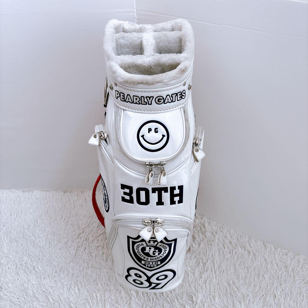 送料無料 希少品 PEARLY GATES パーリーゲイツ キャディバッグ 30周年