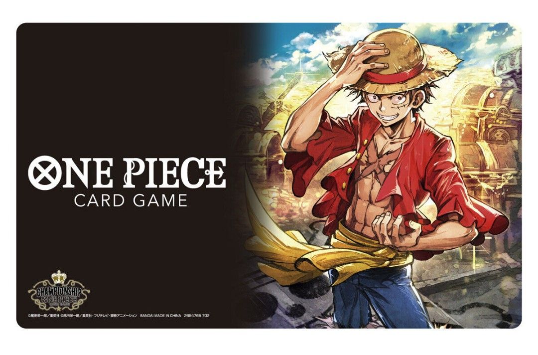 未開封 プロモ付 モンキー・D・ルフィ P-001 パラレルイラスト版