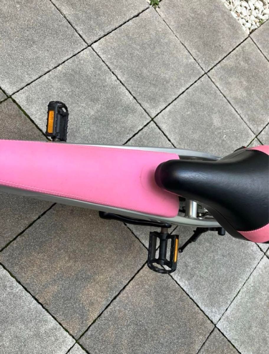 メルセデス・ベンツ 16型子供用自転車 MB‐16 色 ライトピンク 補助輪