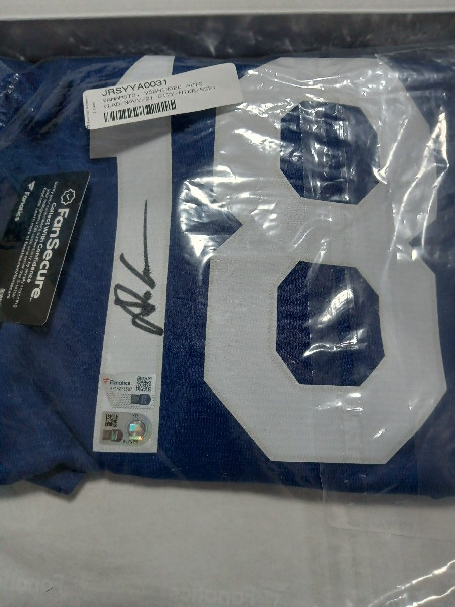 山本由伸 ドジャース ユニフォーム 直筆サイン入り｜Yahoo!フリマ（旧