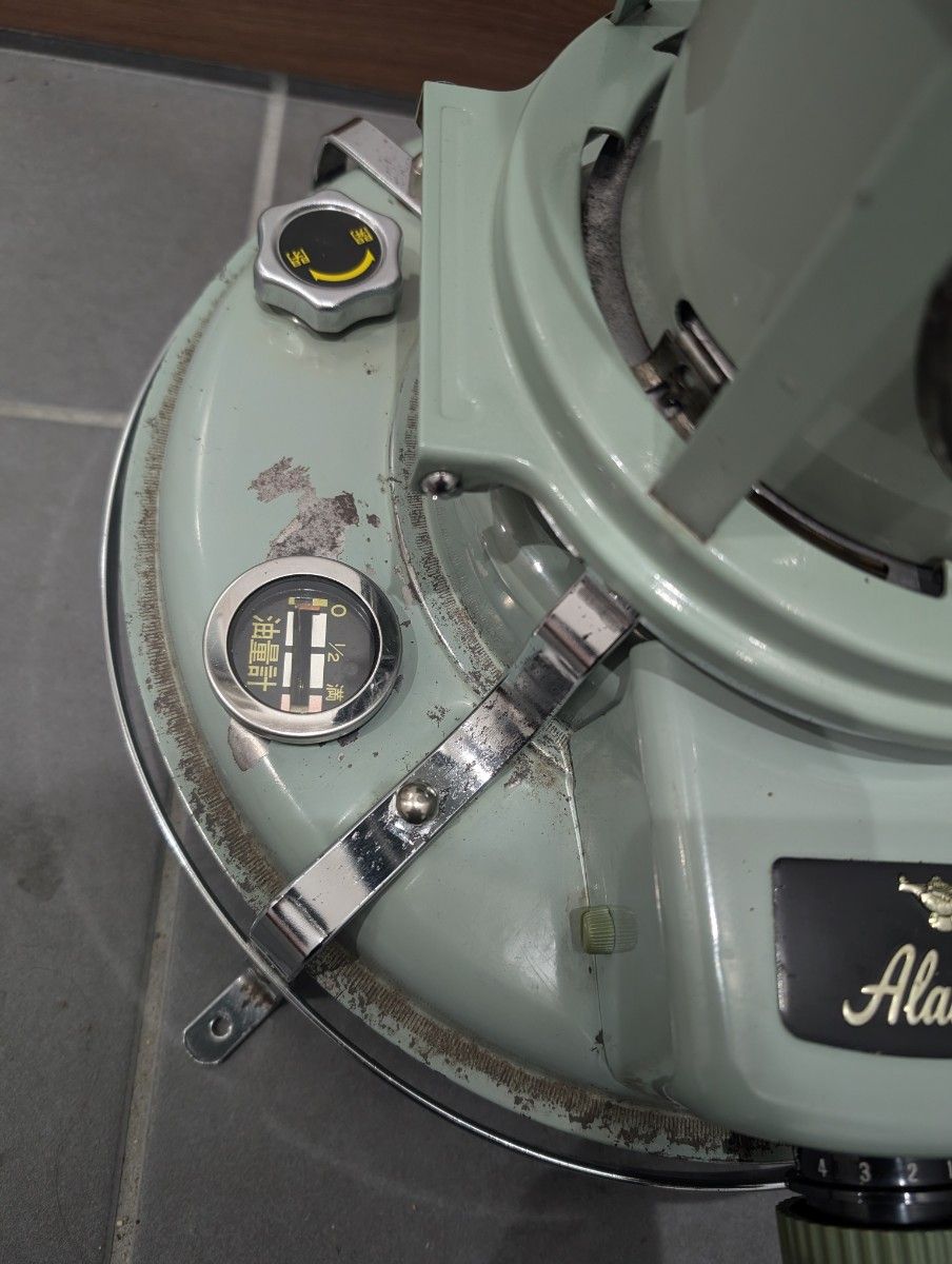 アラジン ブルーフレーム 39型デラックス 石油ストーブ レトロ 実働