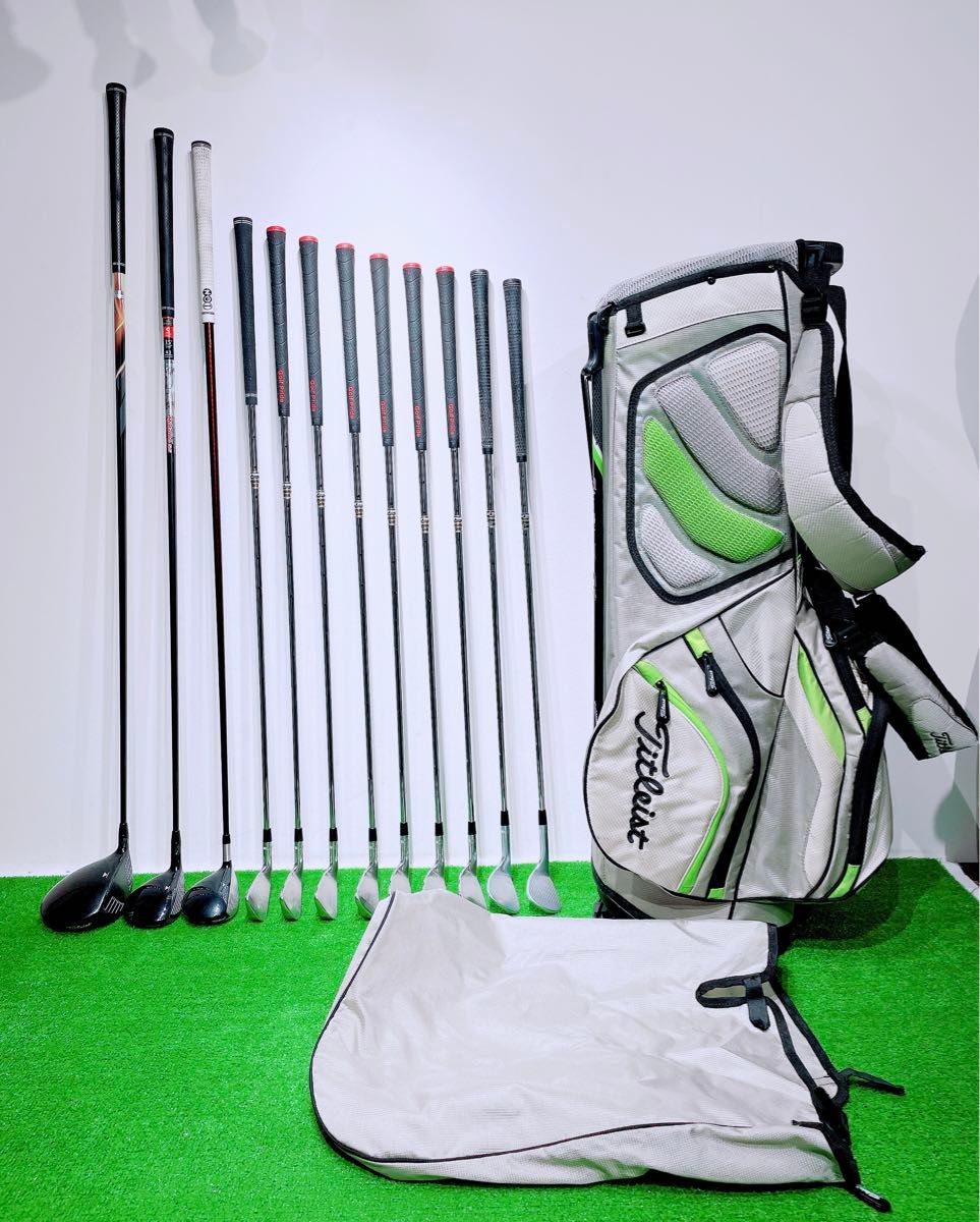 かっこいい メンズゴルフセット タイトリスト Titleist 12本セット 913