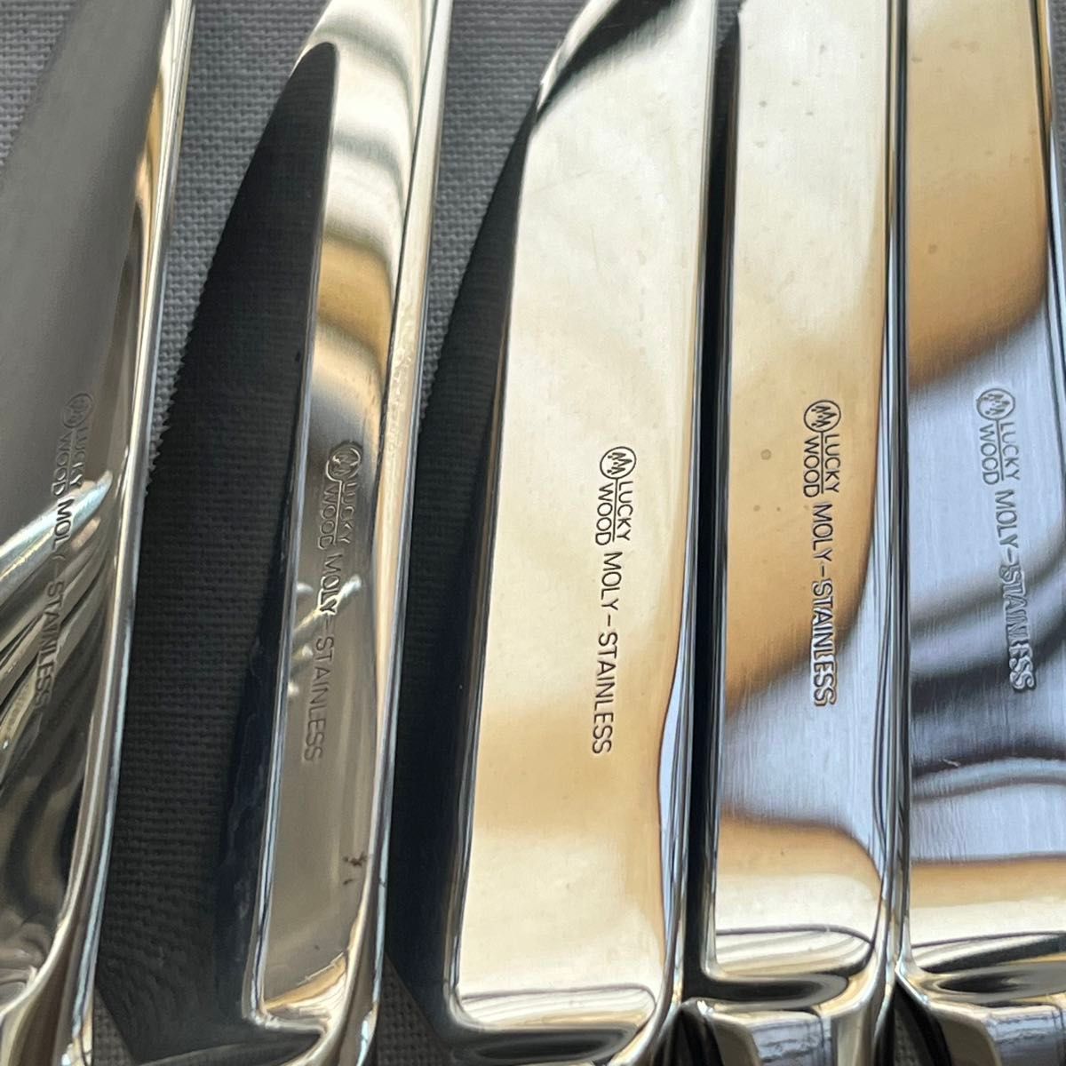 ラッキーウッド 18-12ステンレス ディナーカトラリー セット ベル