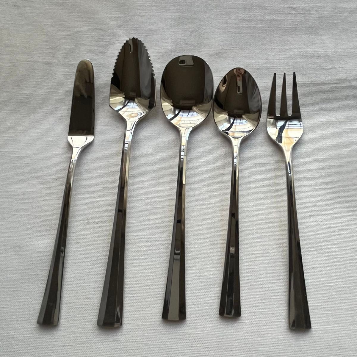 ラッキーウッド 18-12ステンレス ディナーカトラリー セット ベル