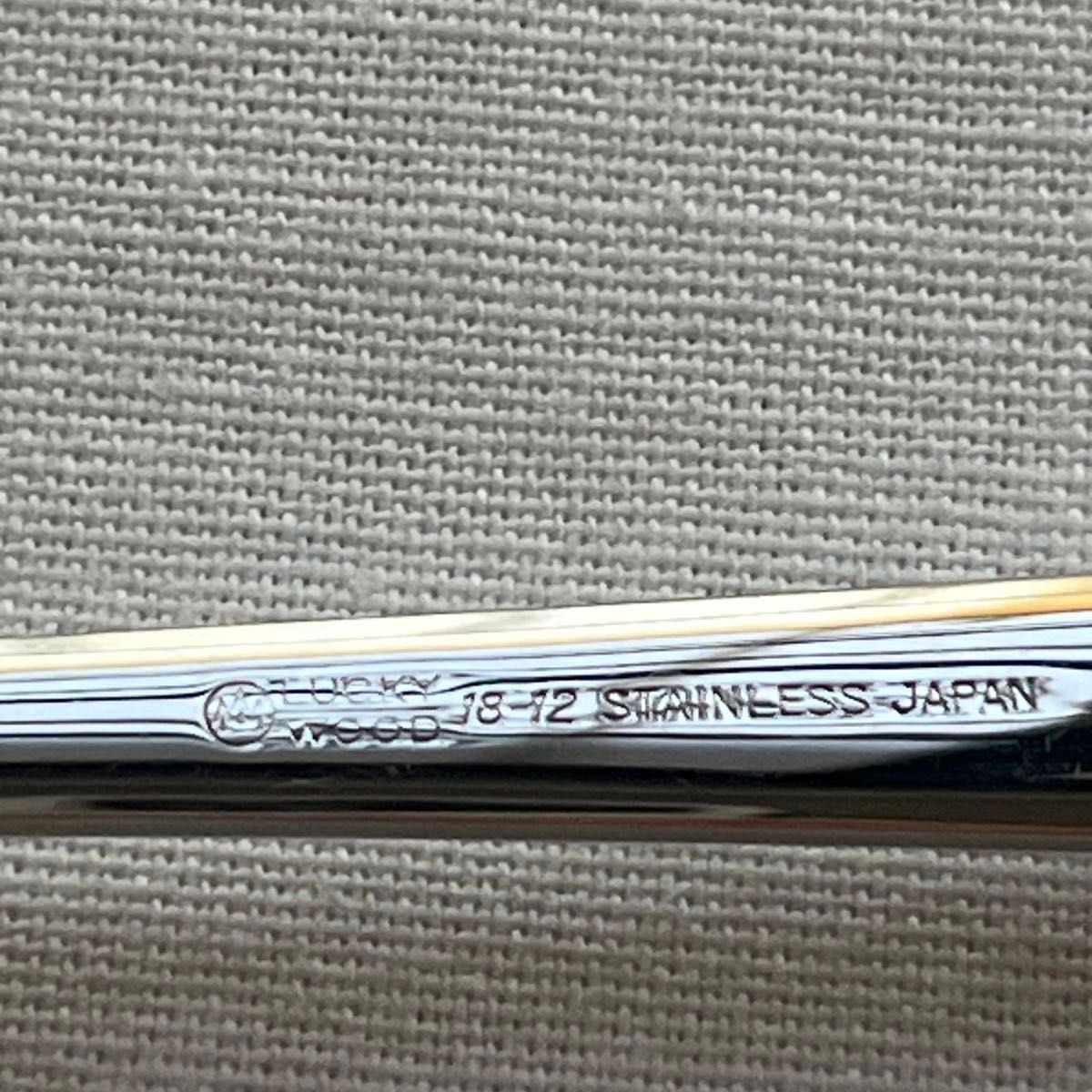 ラッキーウッド 18-12ステンレス ディナーカトラリー セット ベル