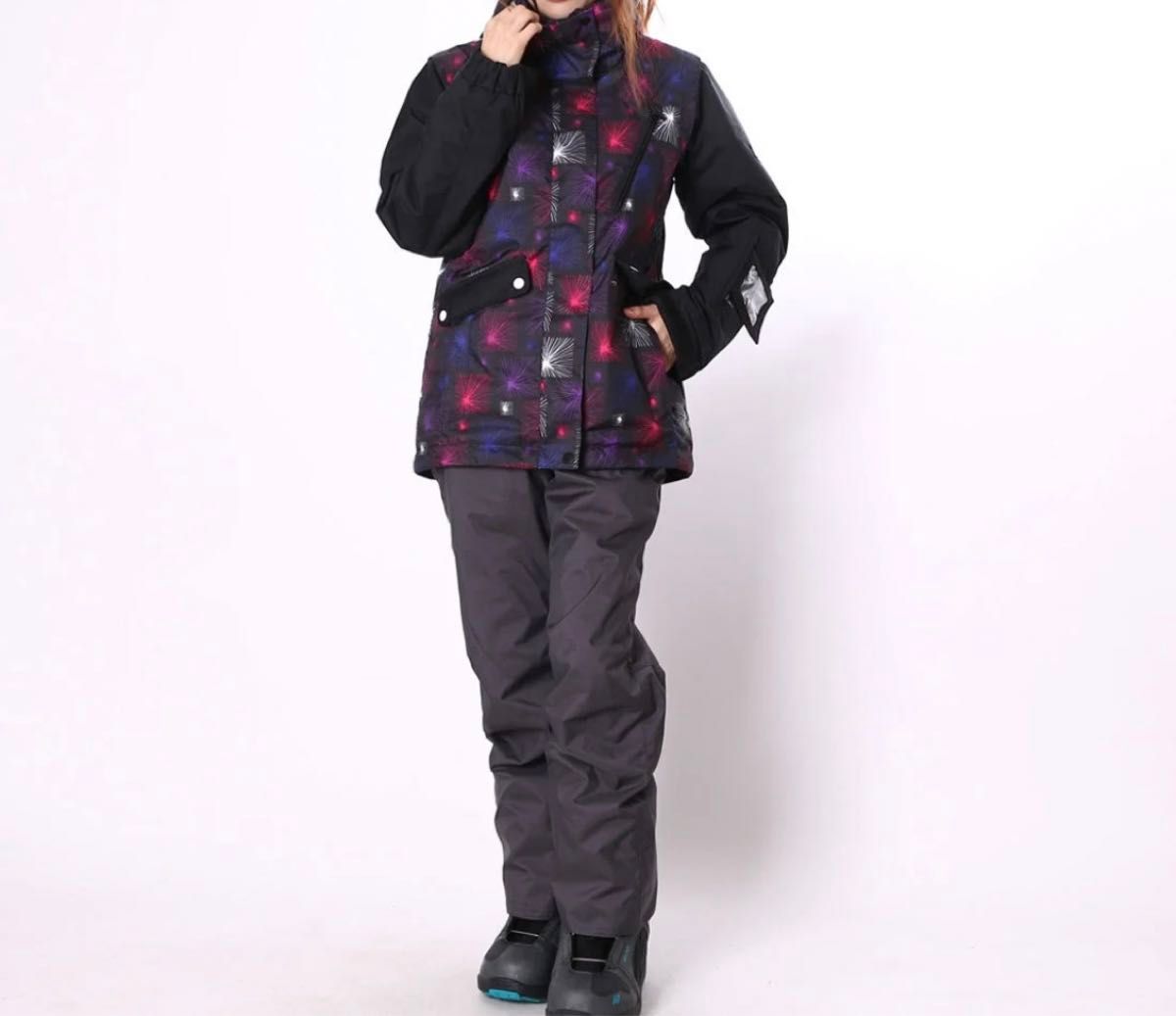 kissmark キスマーク スキーウェア 上下セット レディース Lサイズ