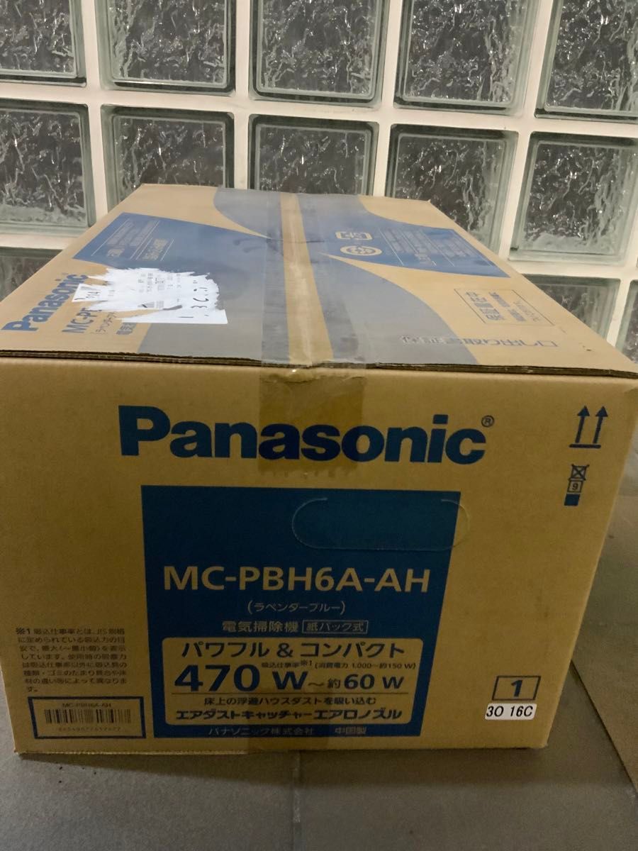 新品箱不良 パナソニック 紙パック式掃除機 MC-PBH6A-AH｜Yahoo!フリマ