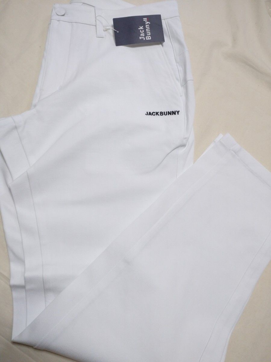 ホワイト 6サイズLL ジャックバニー パンツ ズボン ゴルフウェア