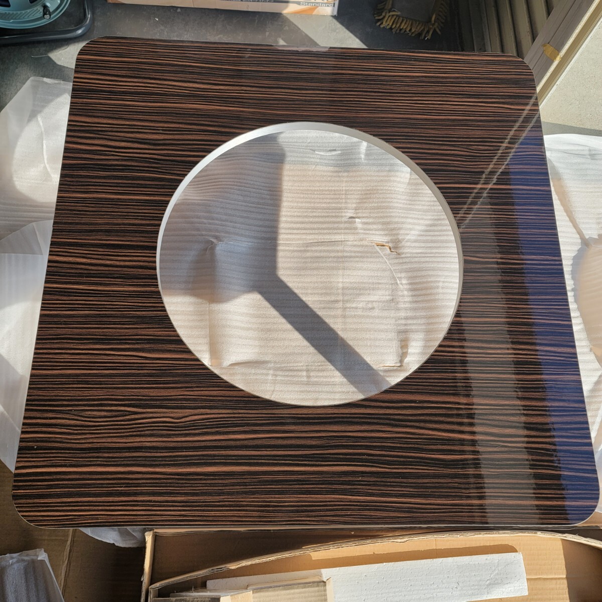 4659 コンロ用テーブル 火鉢型ストーブ用 石油コンロ用テーブル｜Yahoo