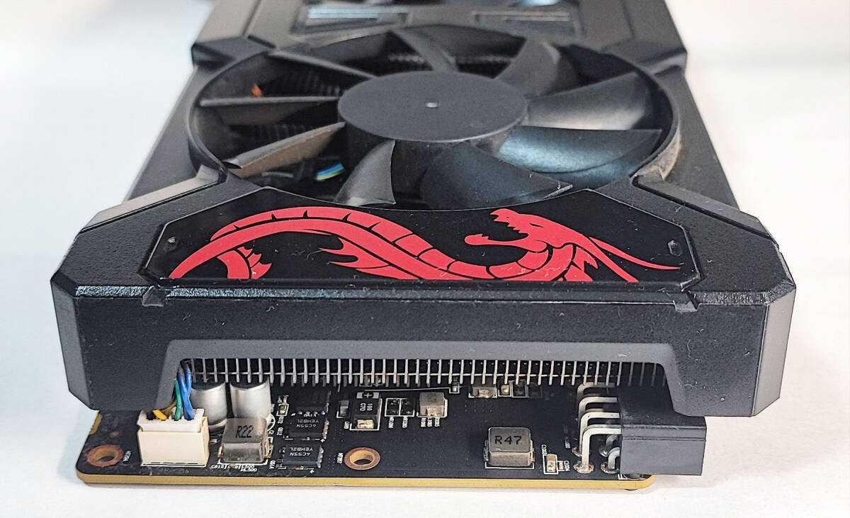 PowerColer Radeon RX570 8GB AXRX 570 8GBD5-DM 中古 動作確認品 送料