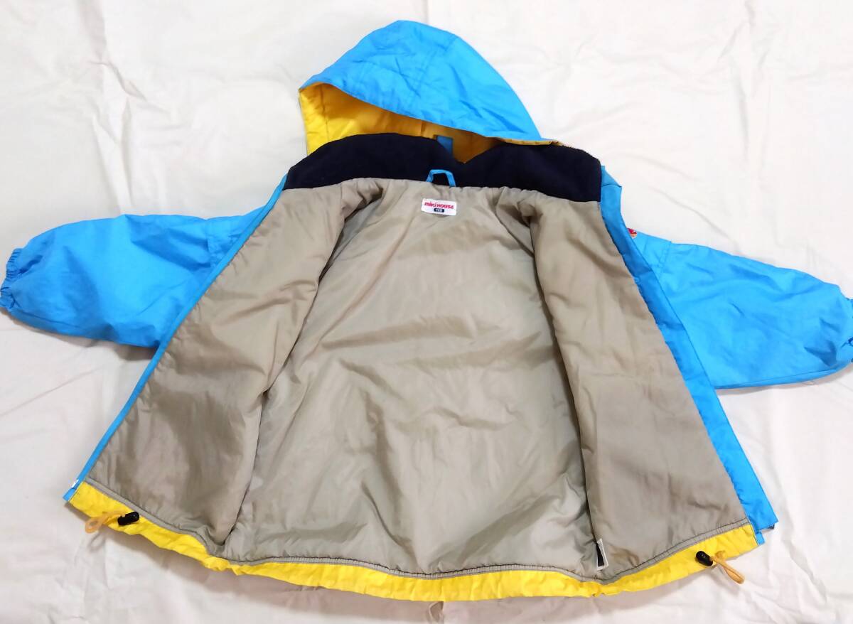 MIKIHOUSE ミキハウス 中綿入り スキーウェア 上下 セットアップ 丈