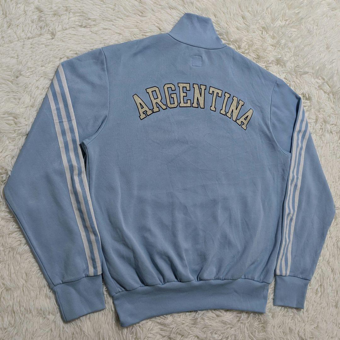 超希少アディダスアルゼンチン代表トラックジャケットライトトップ