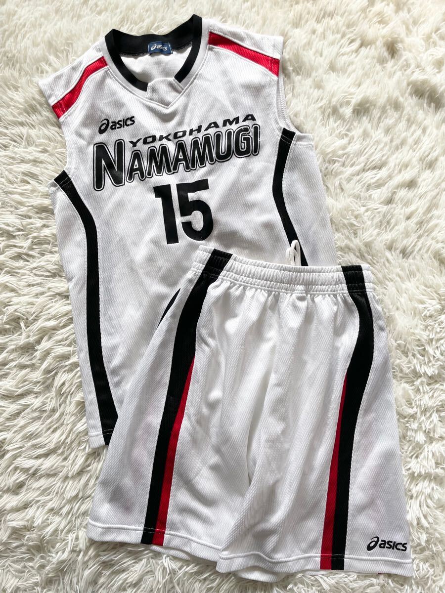 松蔭大学 女子バレーボール部 ユニフォーム 上下セット アシックス