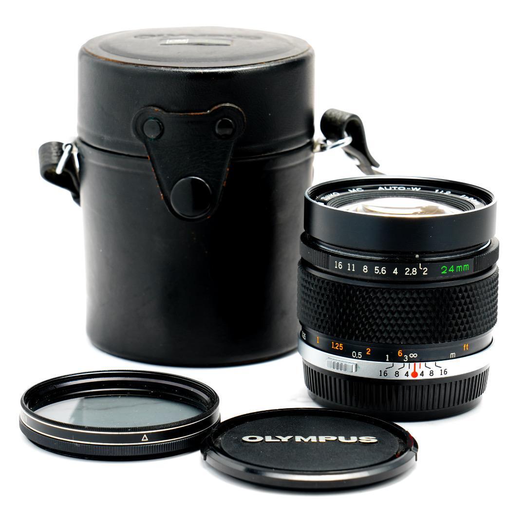 Yahoo!オークション - 【極美品】動作 オリンパス Zuiko auto-w 24mm F