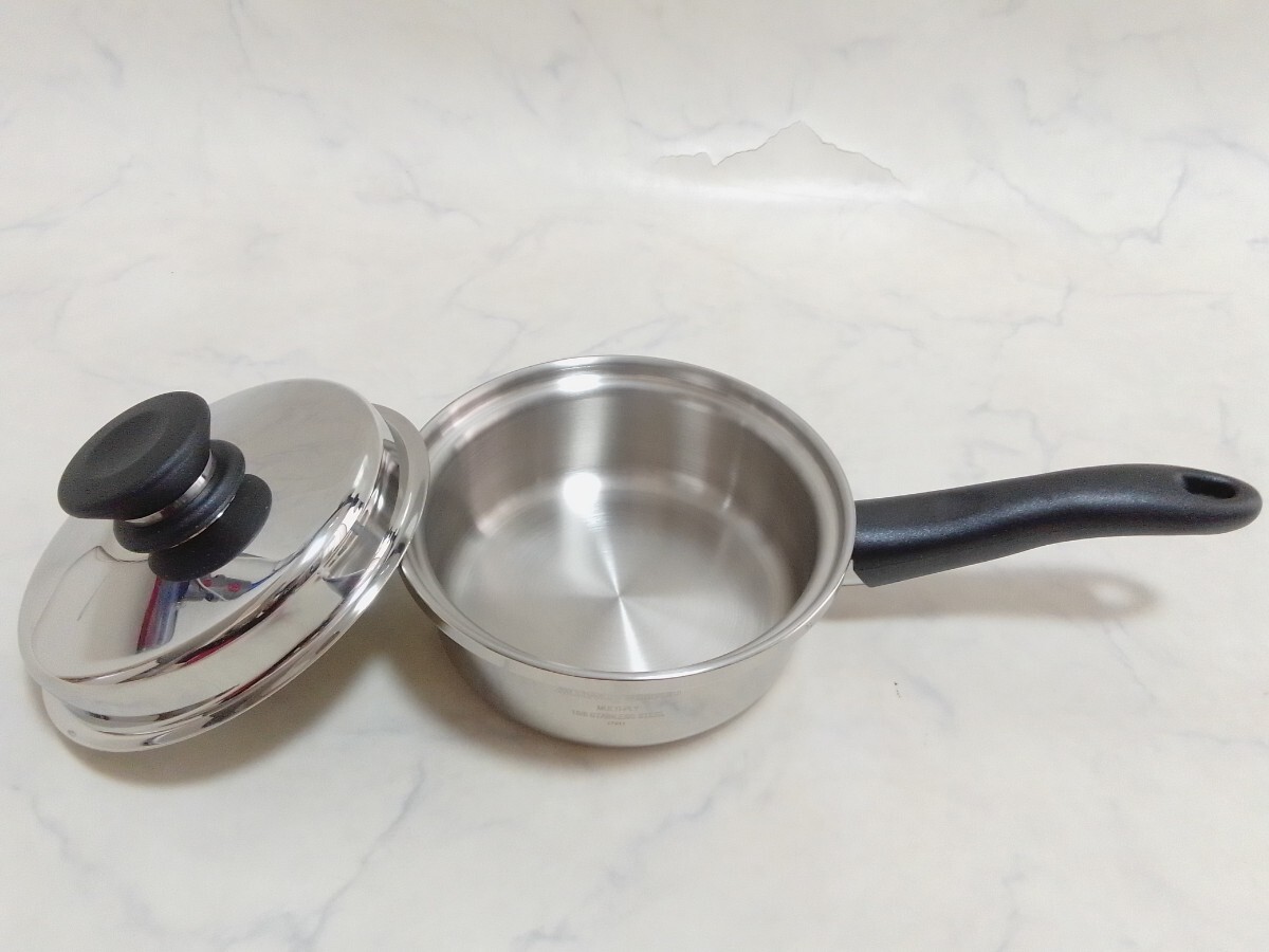 未使用 Amway 中ソースパン 小ソースパン 2個セット 現行型 片手鍋