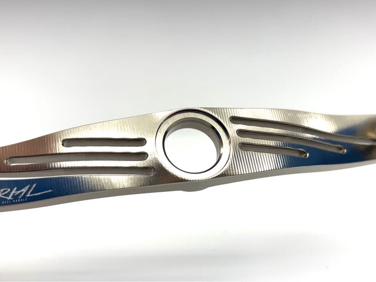 バリアル ハンドル 110mm フラットノブ GPブルー DRT シルバー｜Yahoo