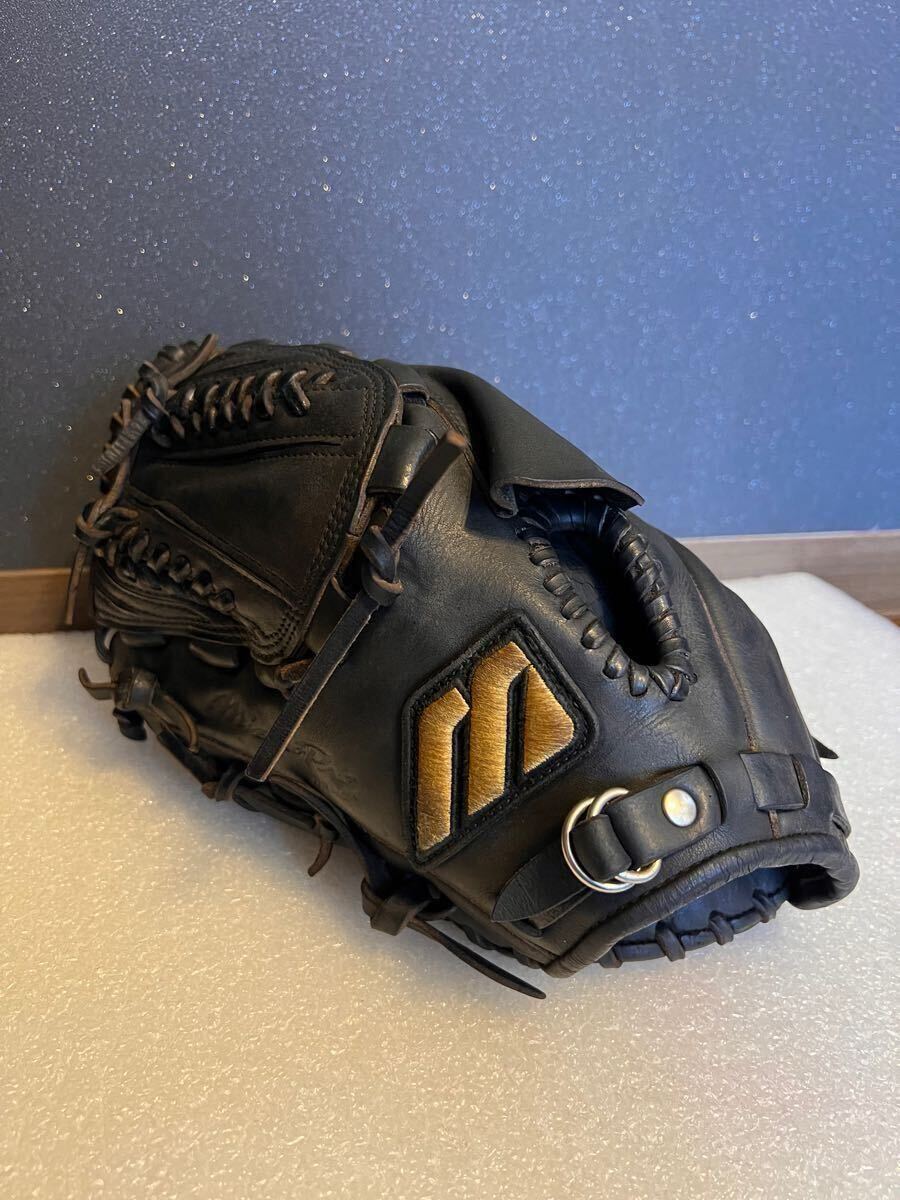 希少 ミズノ ミズノプロ ビックM 硬式 ピッチャー 左 サウスポー 三浦