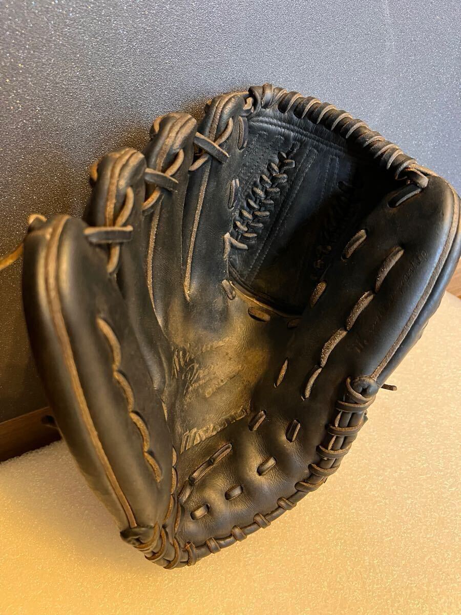 希少 ミズノ ミズノプロ ビックM 硬式 ピッチャー 左 サウスポー 三浦