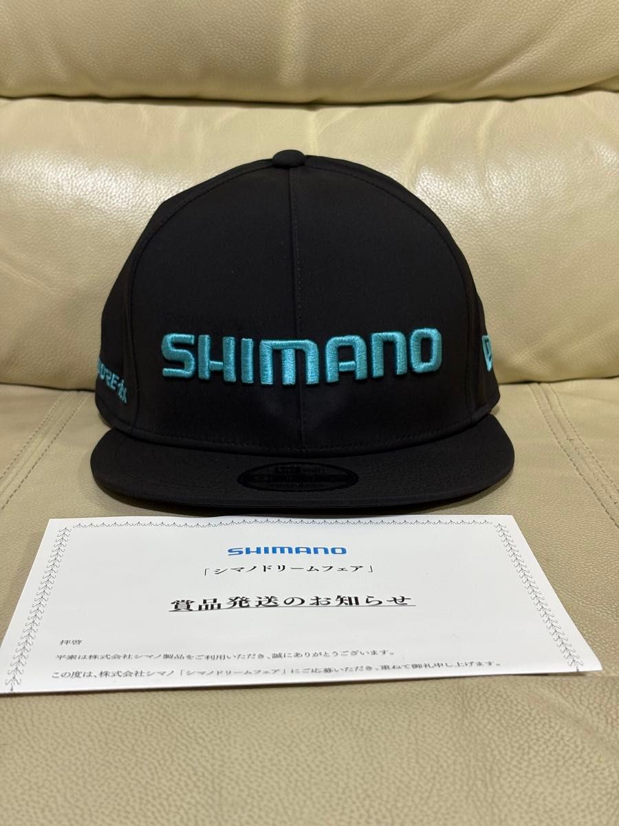 シマノ ニューエラ ゴアテックス キャップ シマノドリームフェア 9