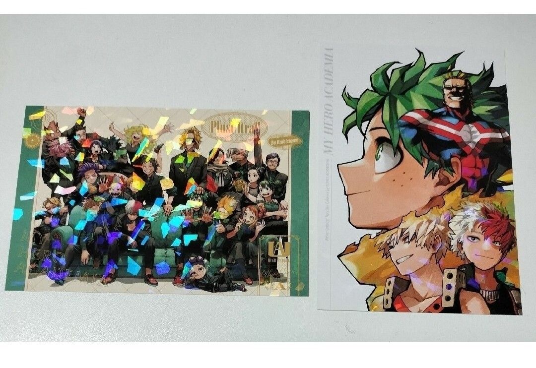 最強ジャンプ ジャンプ 2025年1月号 付録 ホロ加工ポストカード2枚