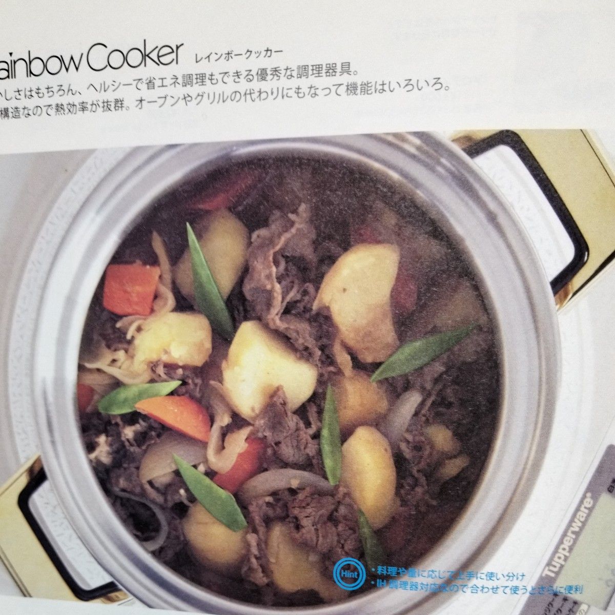タッパーウェア レインボークッカー21cm浅鍋 両手鍋｜Yahoo!フリマ（旧