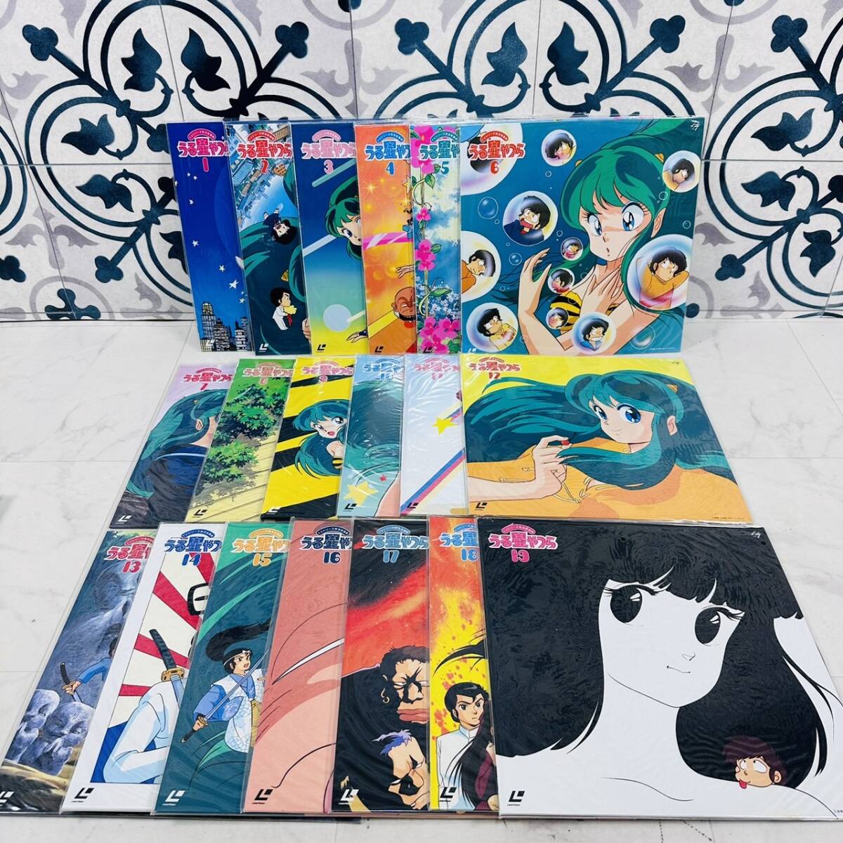 アニメ うる星やつら TVシリーズ完全収録版 LD BOX Vol 1~25 Vol 26~50