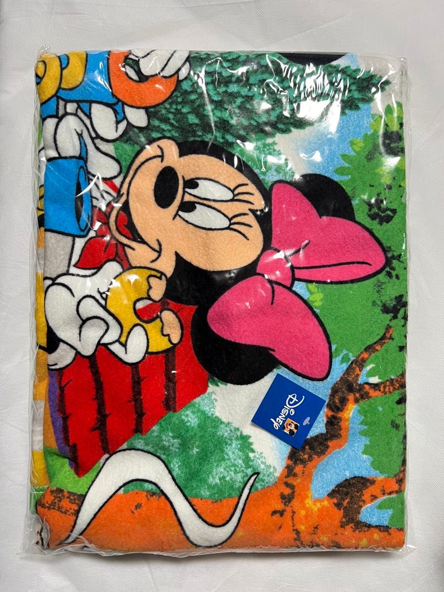 新品タグ付き】Disney ミッキー&フレンズ レトロ 毛布 ブランケット