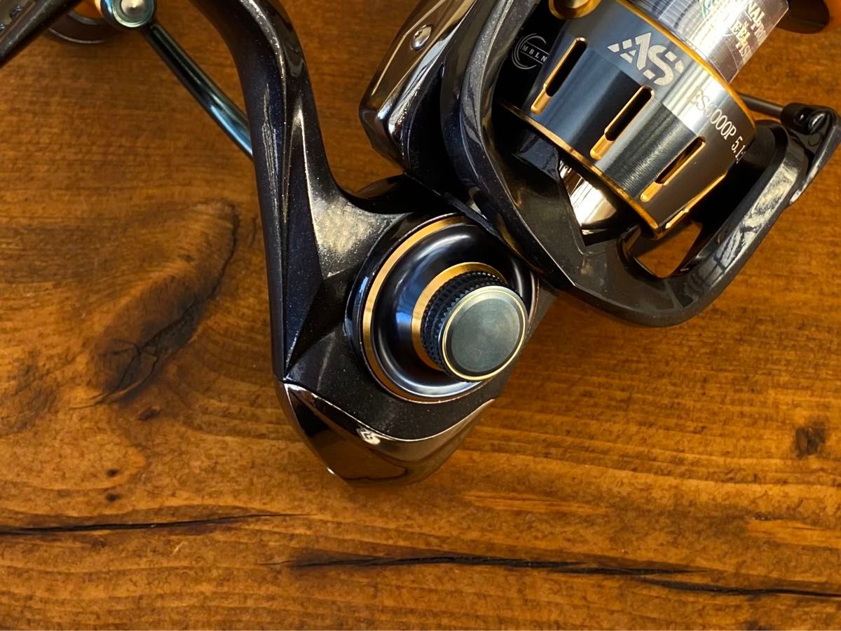 スピニングリール 5000番 ショアジギング ねじ込み式パワーハンドル