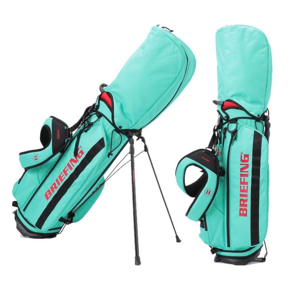 新品 BRIEFING ブリーフィングゴルフ CR4#3スタンド式キャディーバック