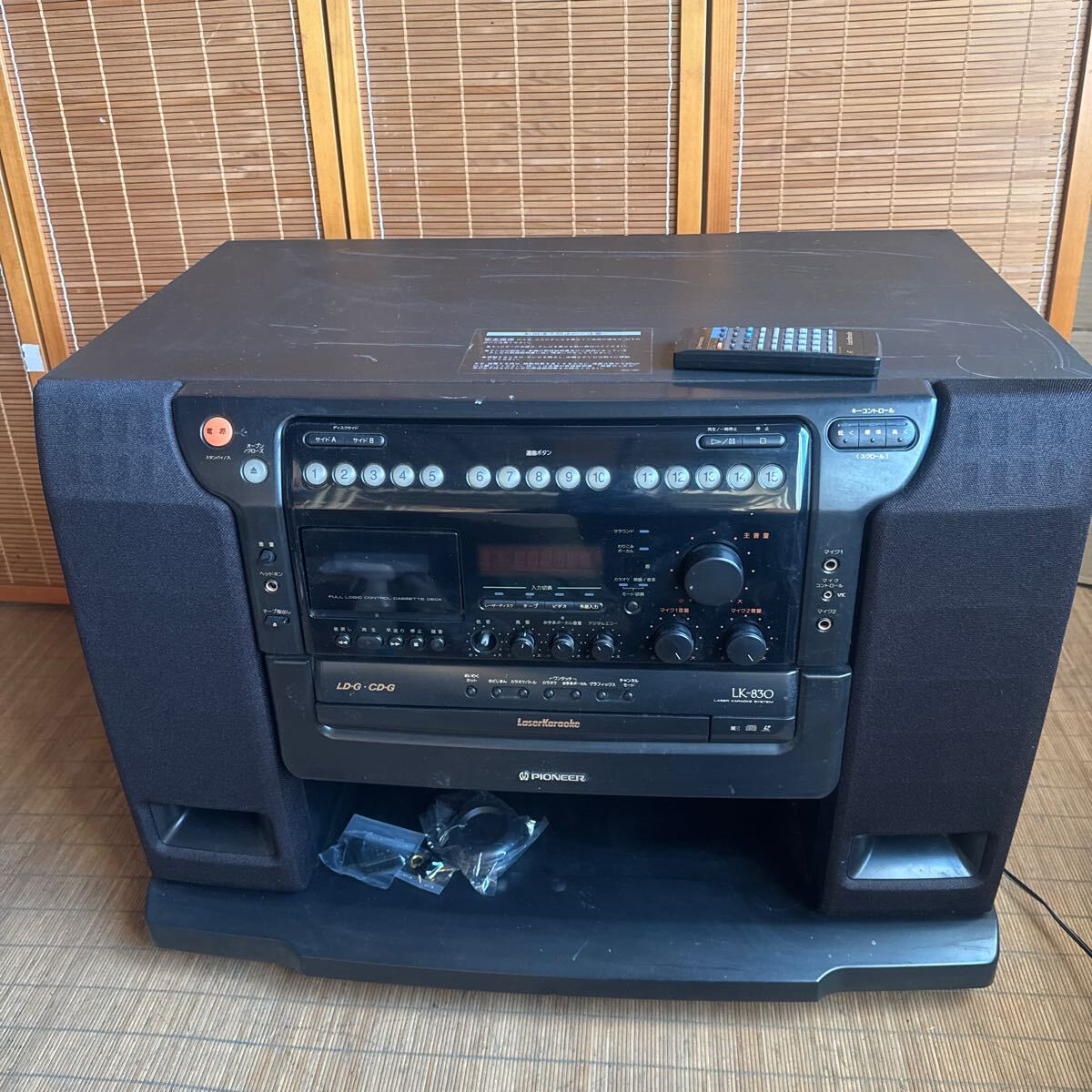 Yahoo!オークション - 昭和レトロ Pioneer/パイオニア レーザーカラオ