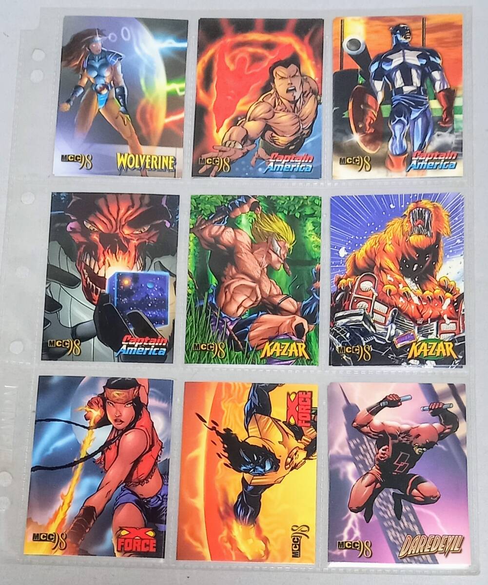 マーベル トレーディング カード 79種セット（直筆サイン＋ゴールド